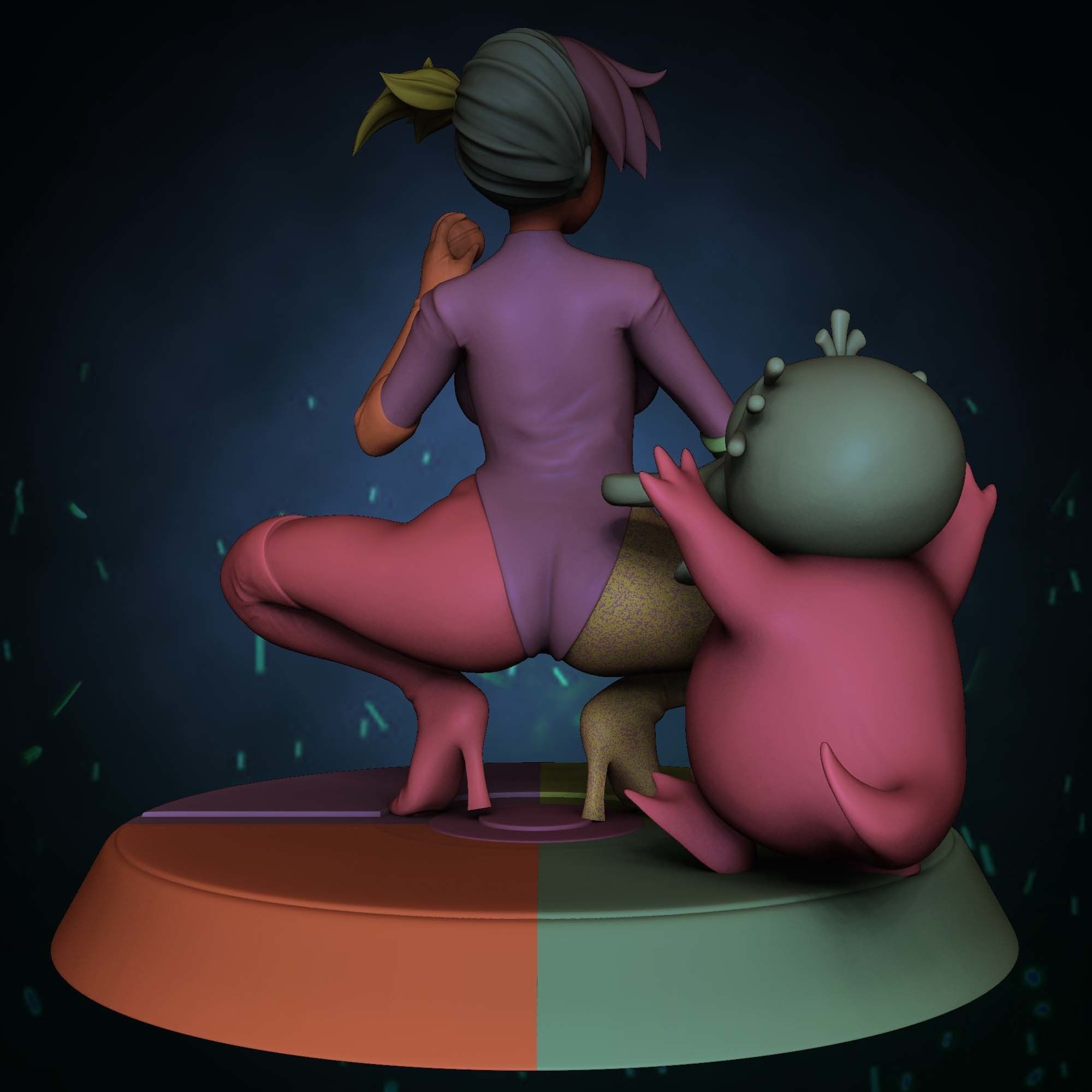 Misty - Team Rocket Version 3D print model_8