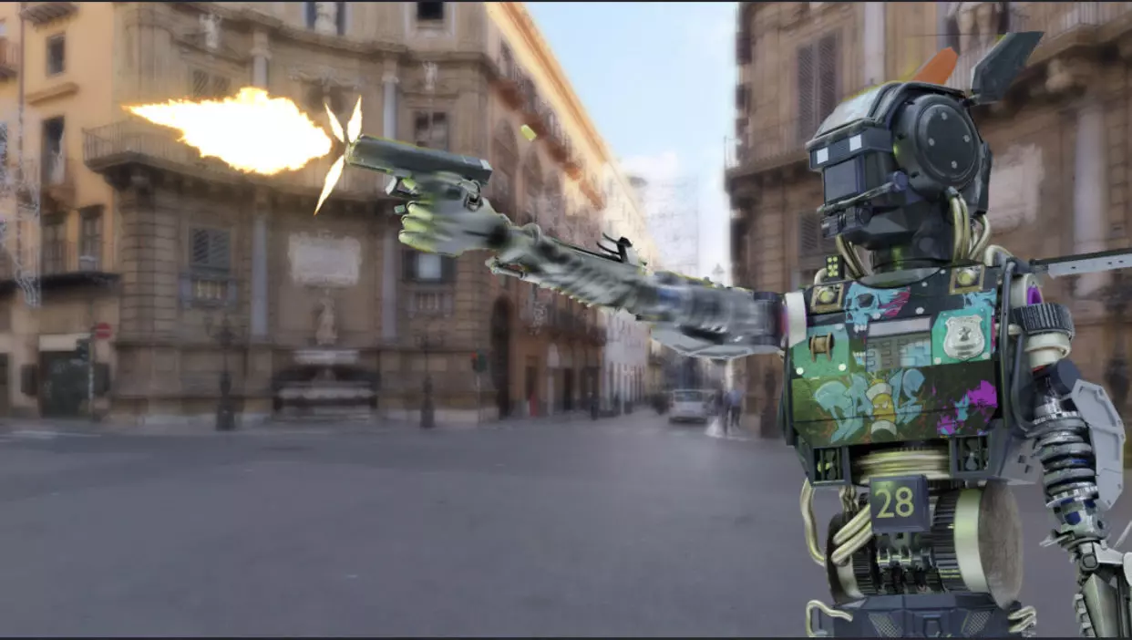 Chappie Character Free low-poly 3D model