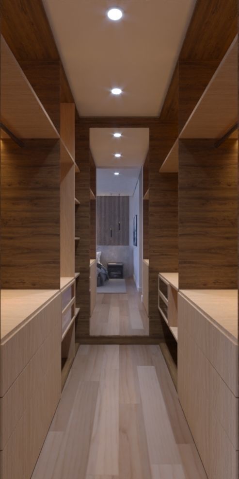 Modern Big House 3D model_13