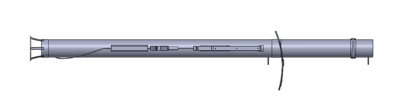 Panzerschreck grenade launcher 3D model_4