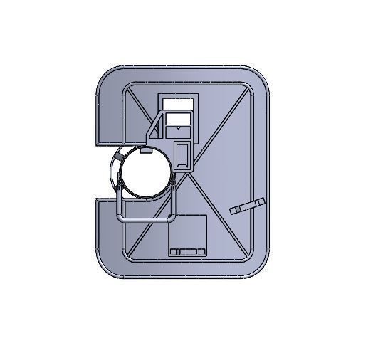 Panzerschreck grenade launcher 3D model_3