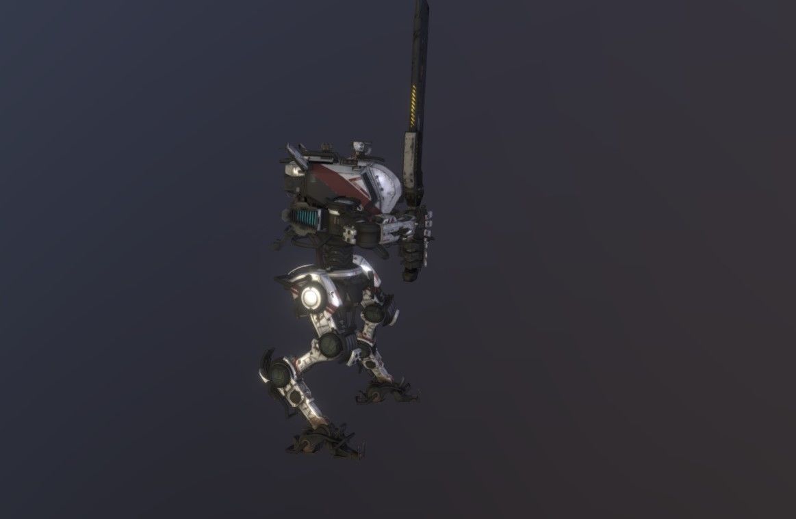 Titanfall 2 Ronin Free 3D model_3