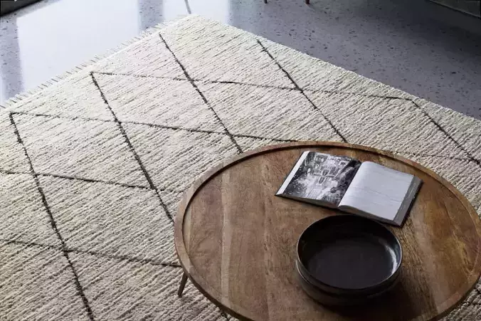Realistic Wool Rug using Corona Hair and Fur 3D model