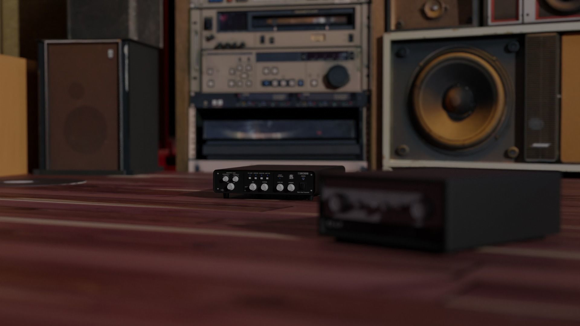 Audio essentials Pack 1 Low-poly 3D model_2