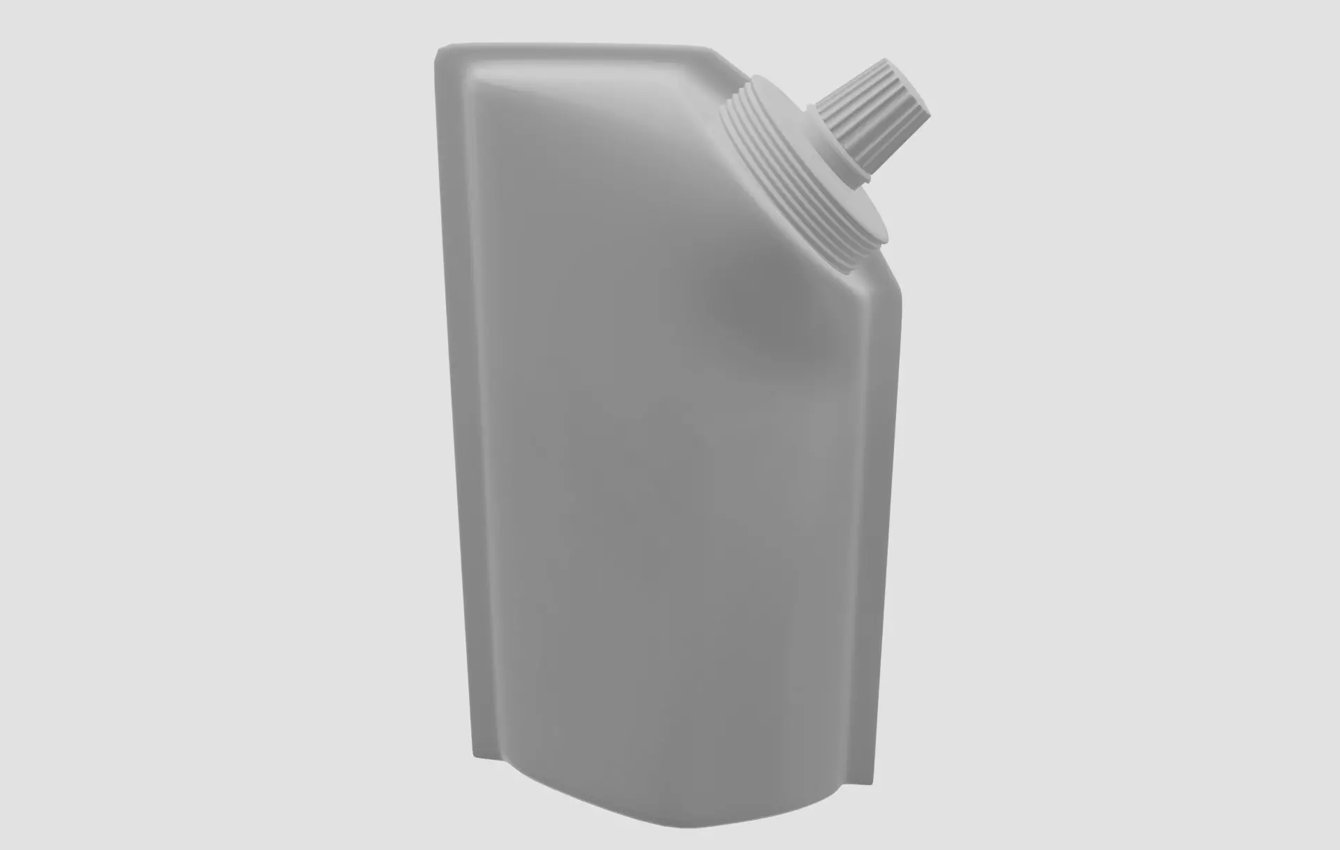 SACHET bottle Low-poly 3D model_0