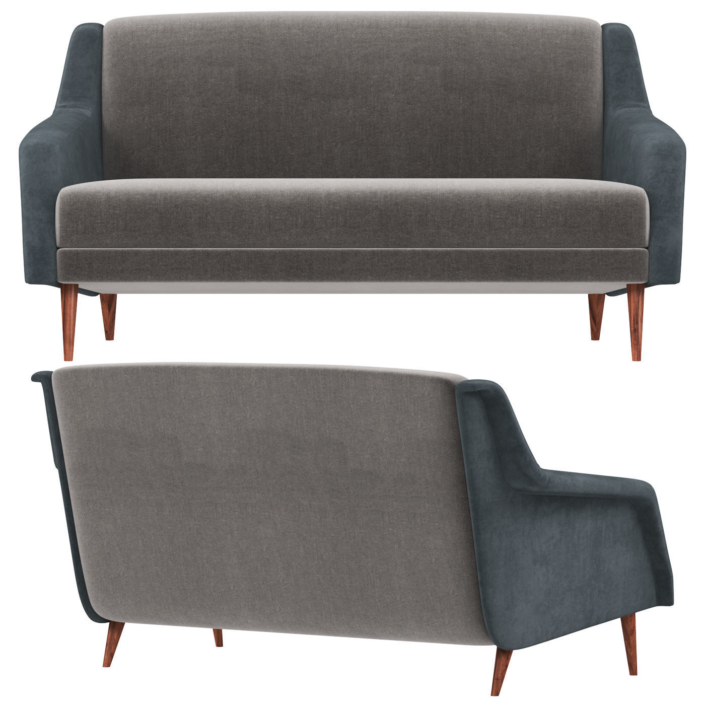 Sofa Gubi CDC2 3D model_2