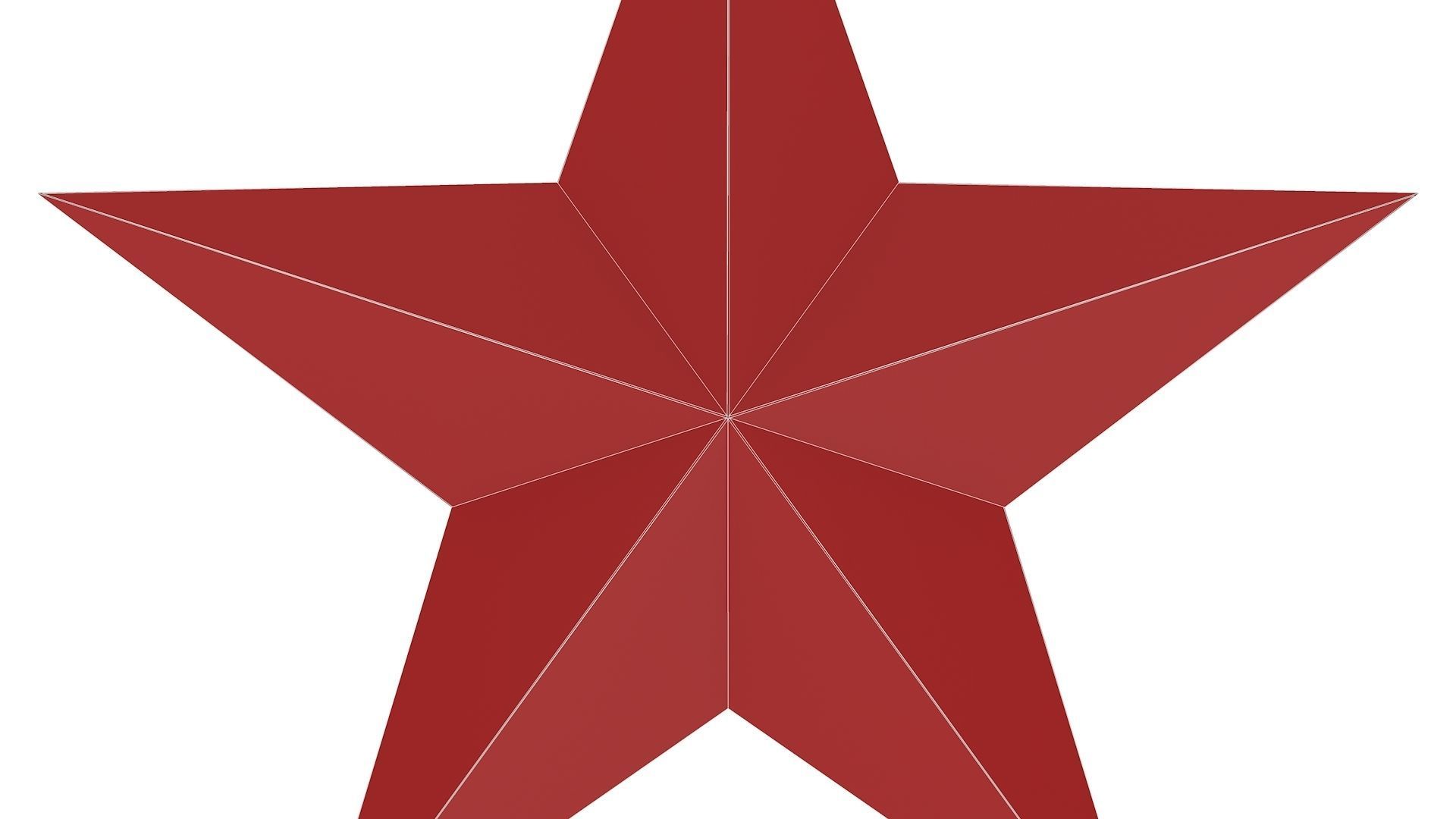 Origami Stars 3D Model Collection_7