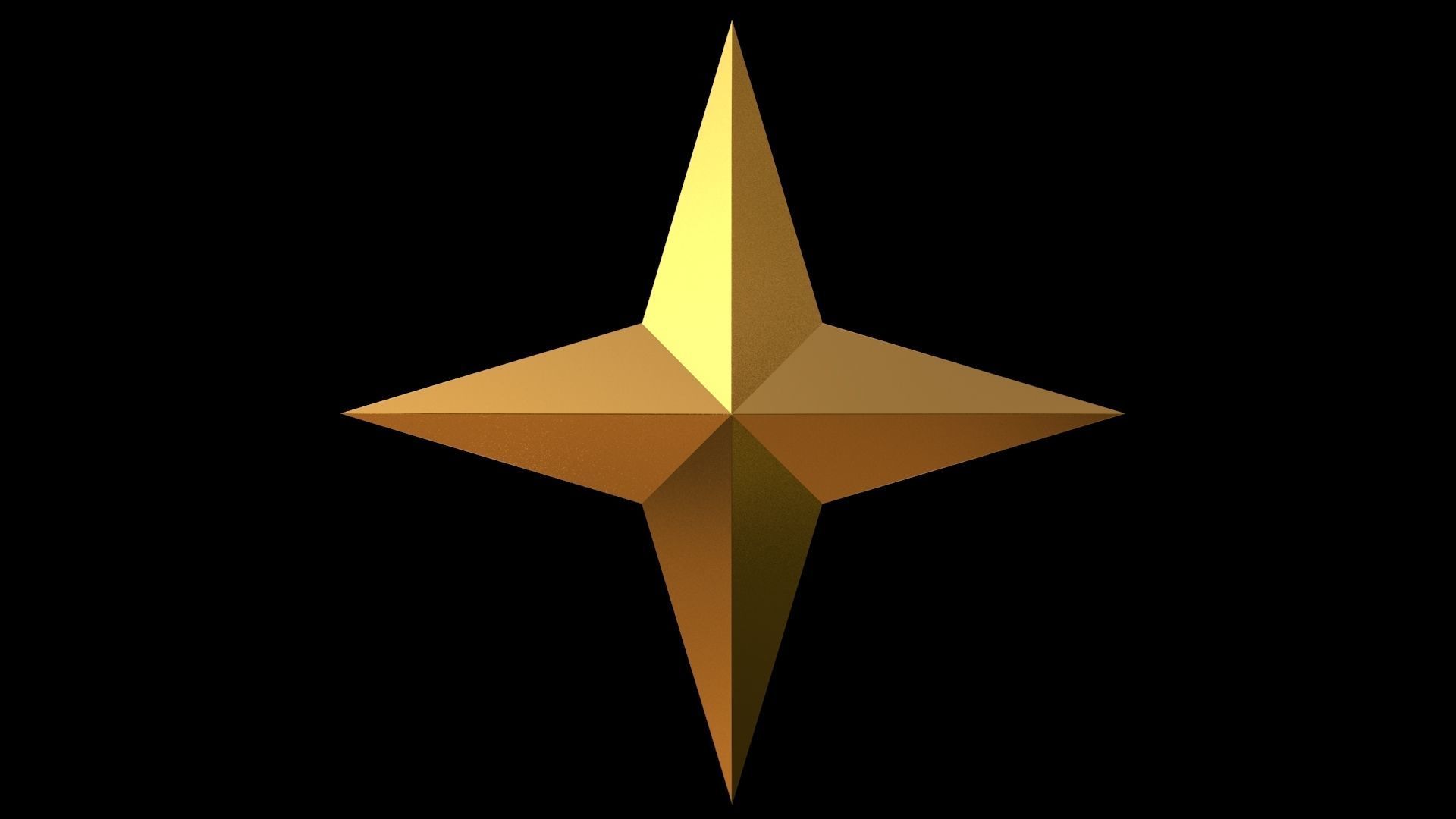 Origami Stars 3D Model Collection_6