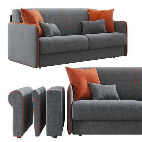 Madeira Lecomfort Sofa 3D model 2