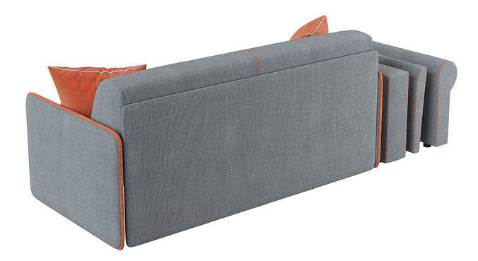 Madeira Lecomfort Sofa 3D model 5