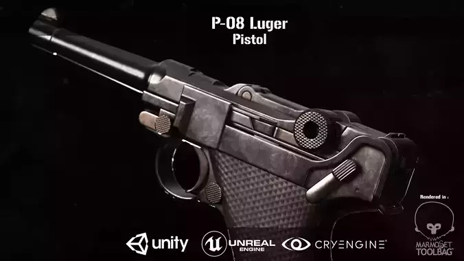 P 08 luger pistol