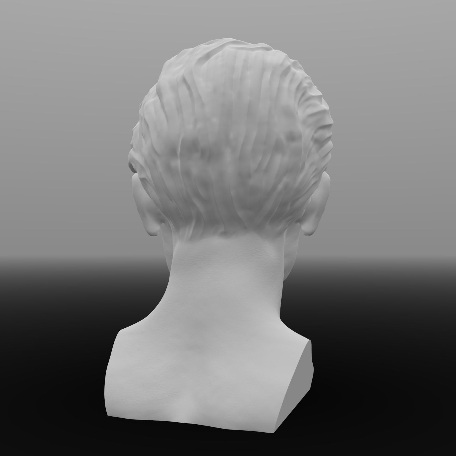 Willem Dafoe Bust Sculpture Ready to print 3D print model_13