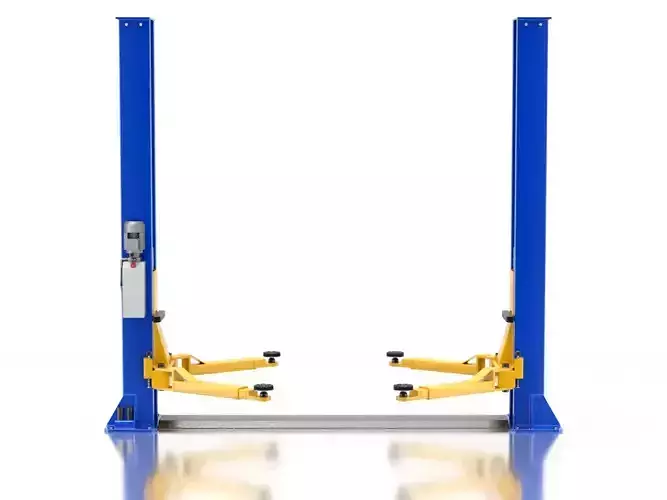 Car Lift Animation 3D model