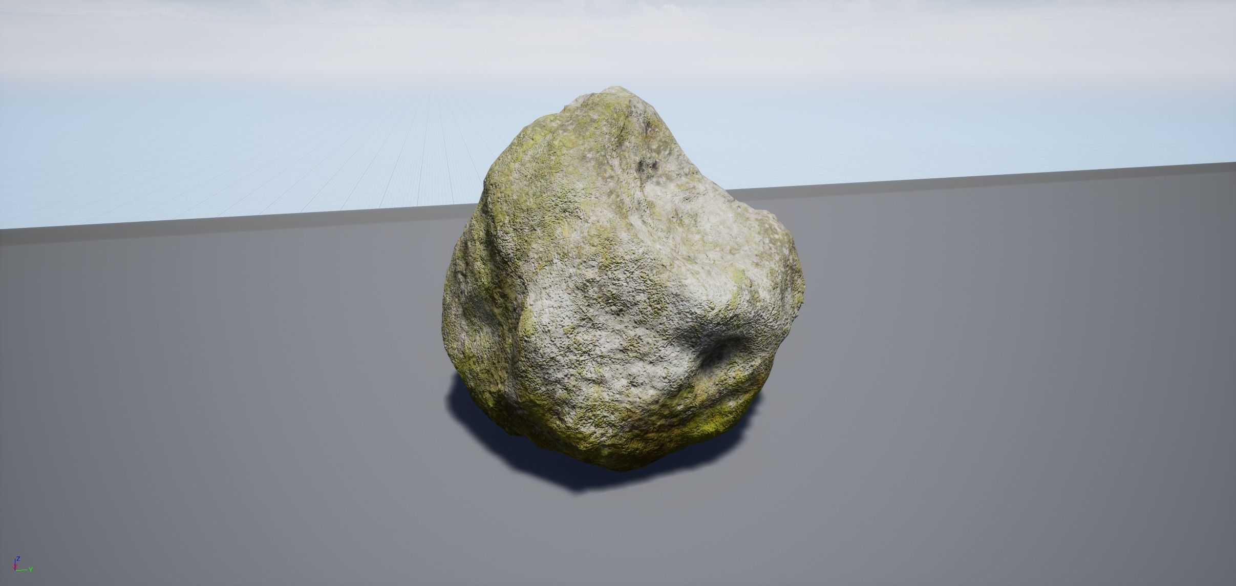 Low-poly forest rocks set Free low-poly 3D model_7