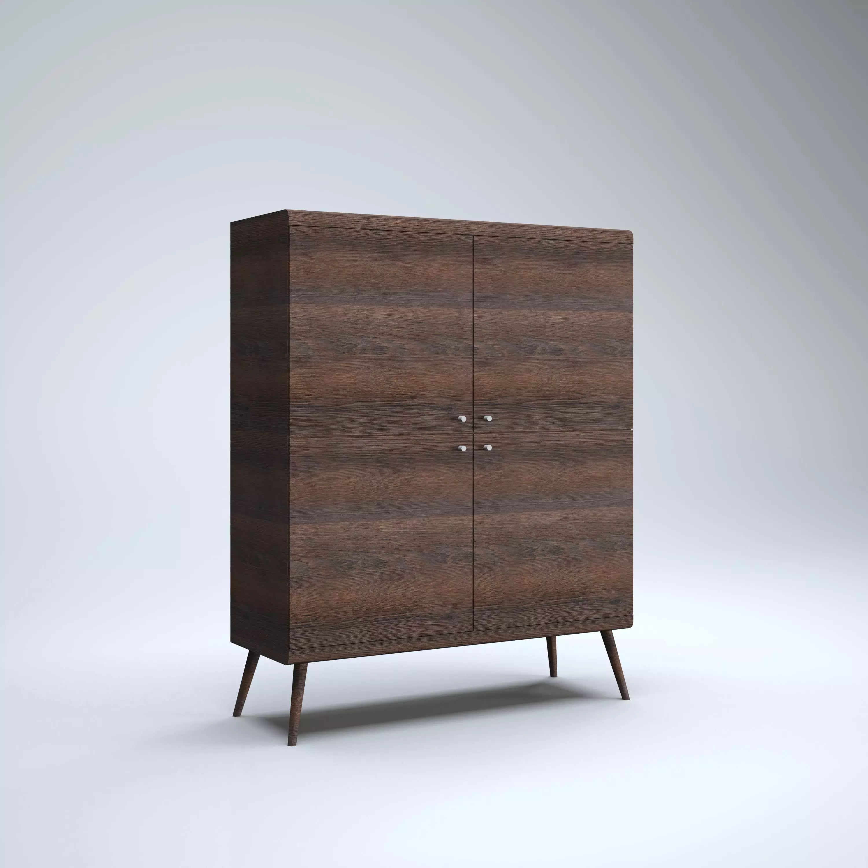 Modern Cabinet Low-poly 3D model