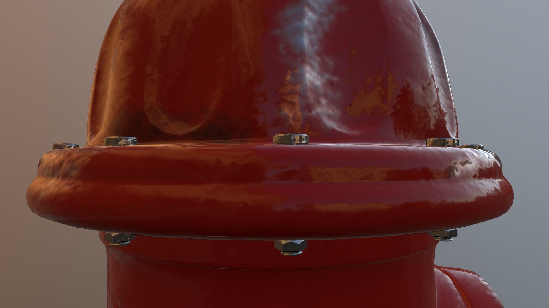 Realistic Fireplug 3D fire hydrant 3D model_3