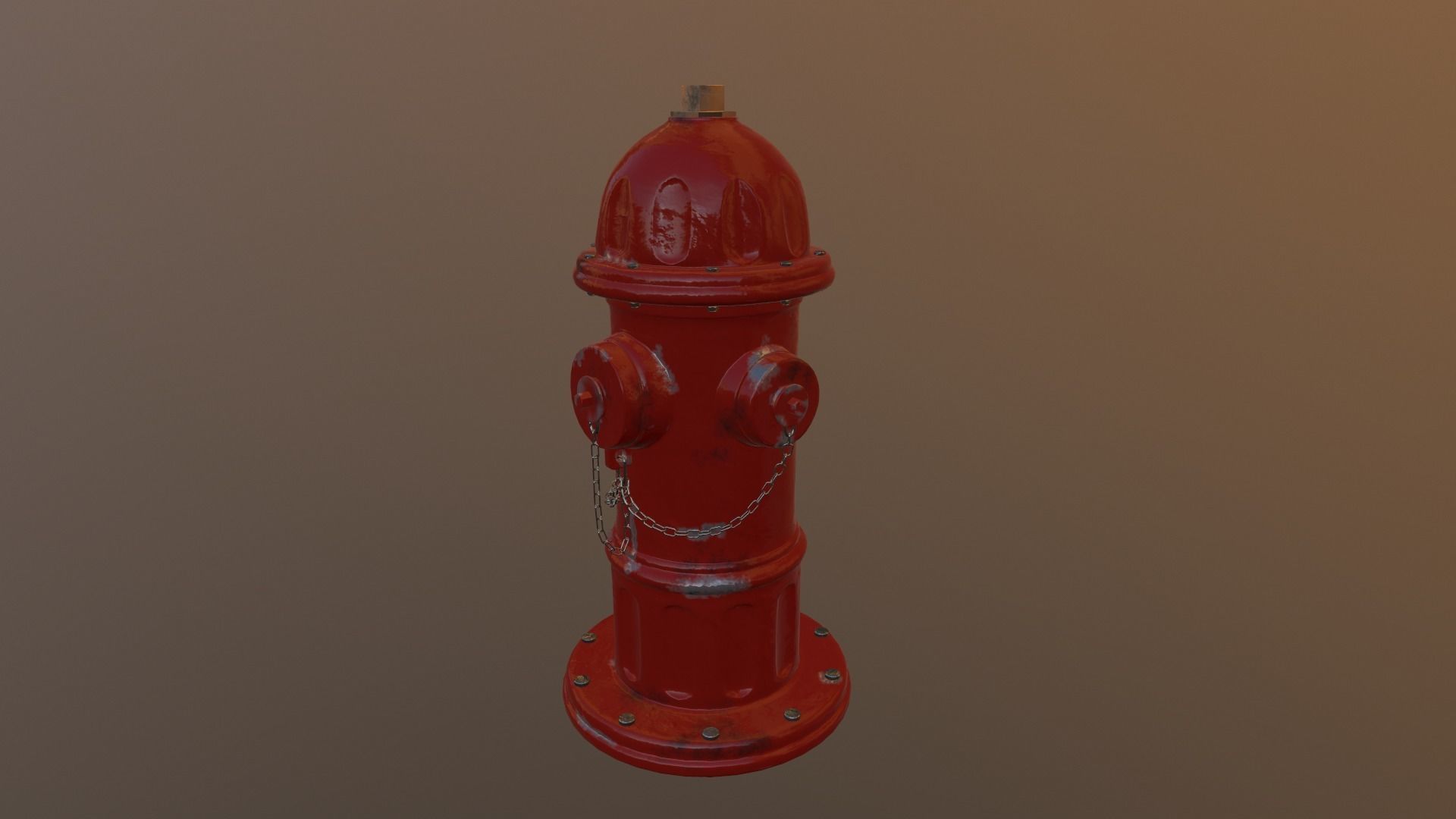 Realistic Fireplug 3D fire hydrant 3D model_4