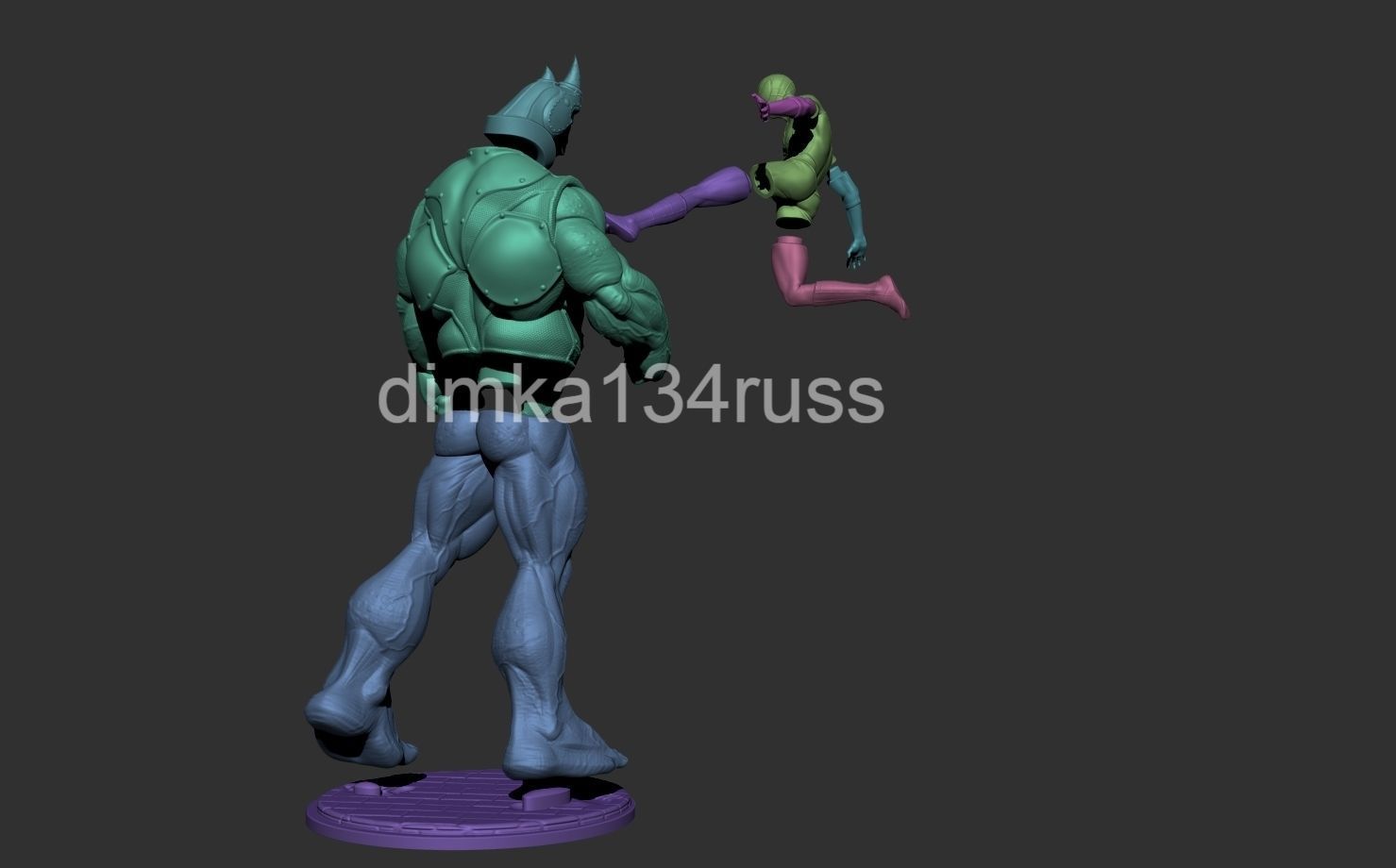  spiderman rhino 3D print model_5
