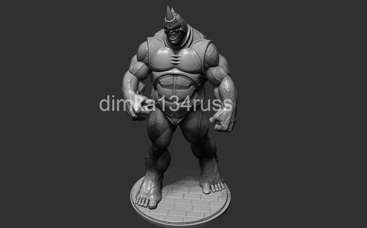  spiderman rhino 3D print model_7