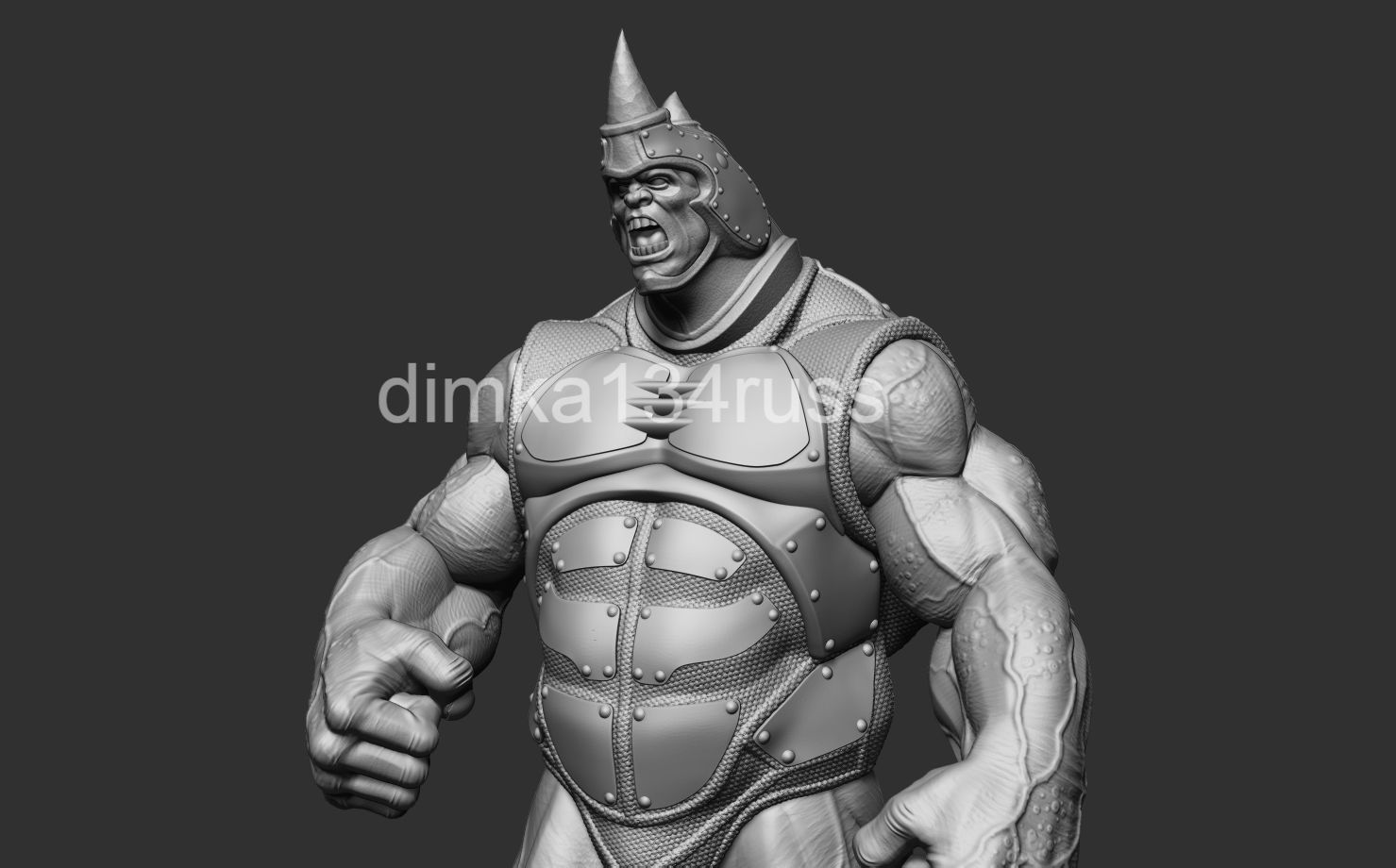  spiderman rhino 3D print model_9