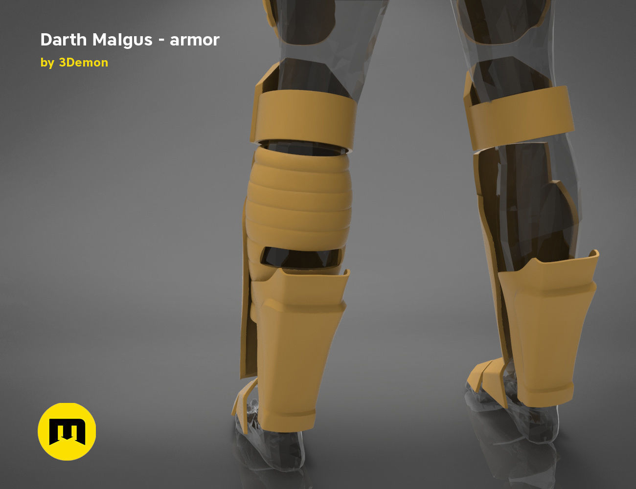 Darth Malgus armor - Star Wars 3D print model_21