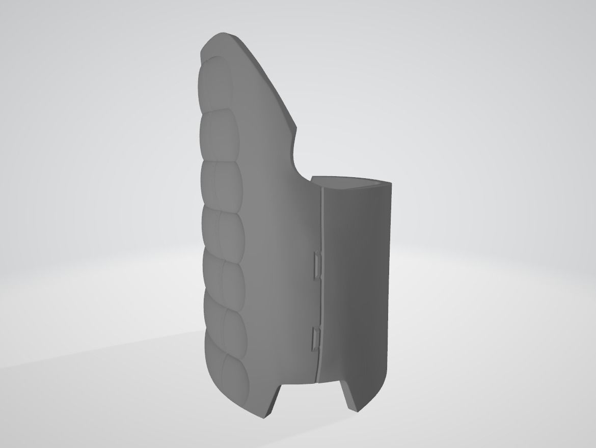 Darth Malgus armor - Star Wars 3D print model_1