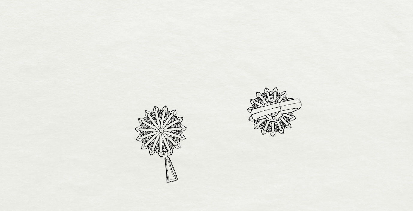 Ring and Pendant 3D print model_15