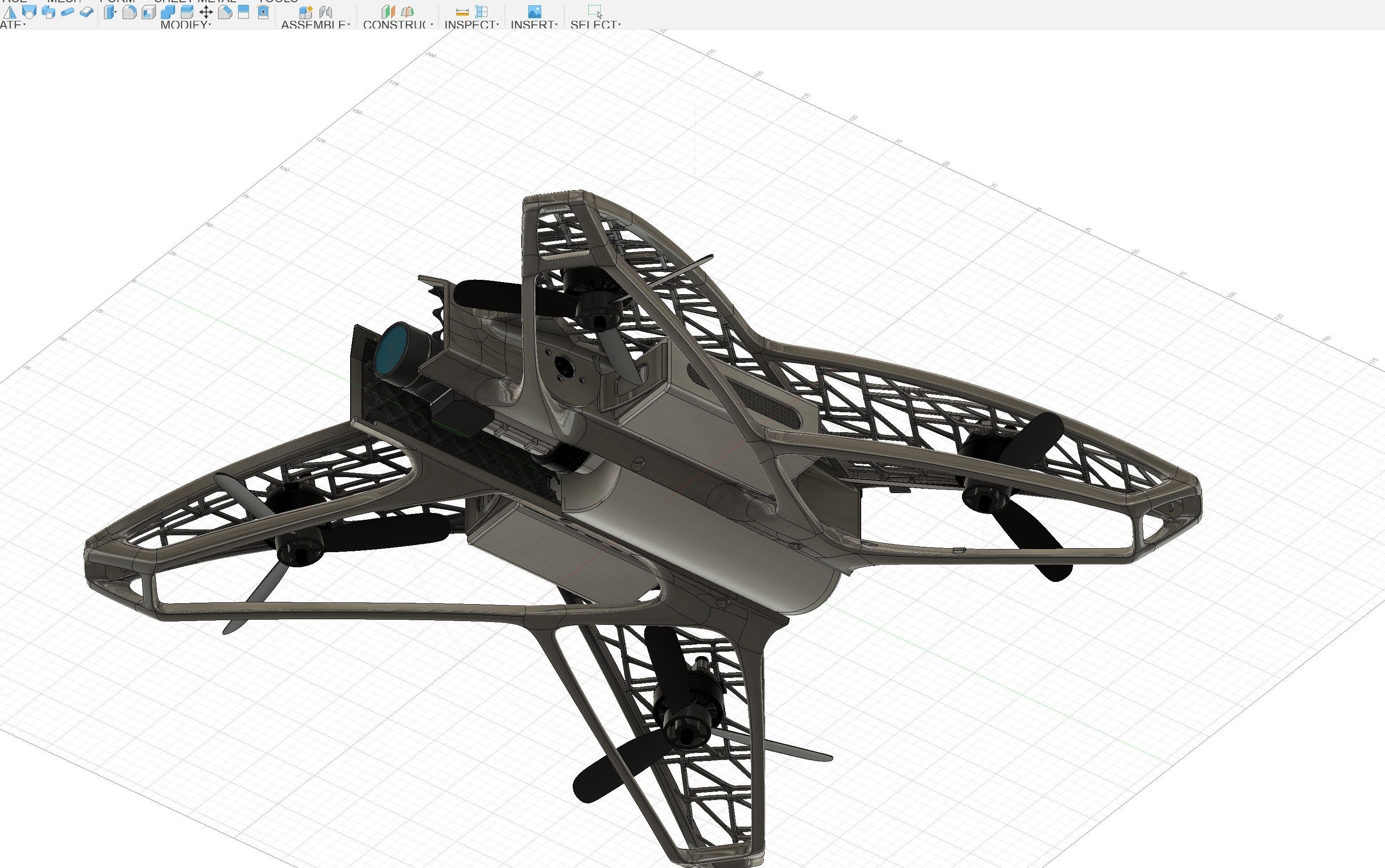 WORLD CLASS DRONE 3D model_3