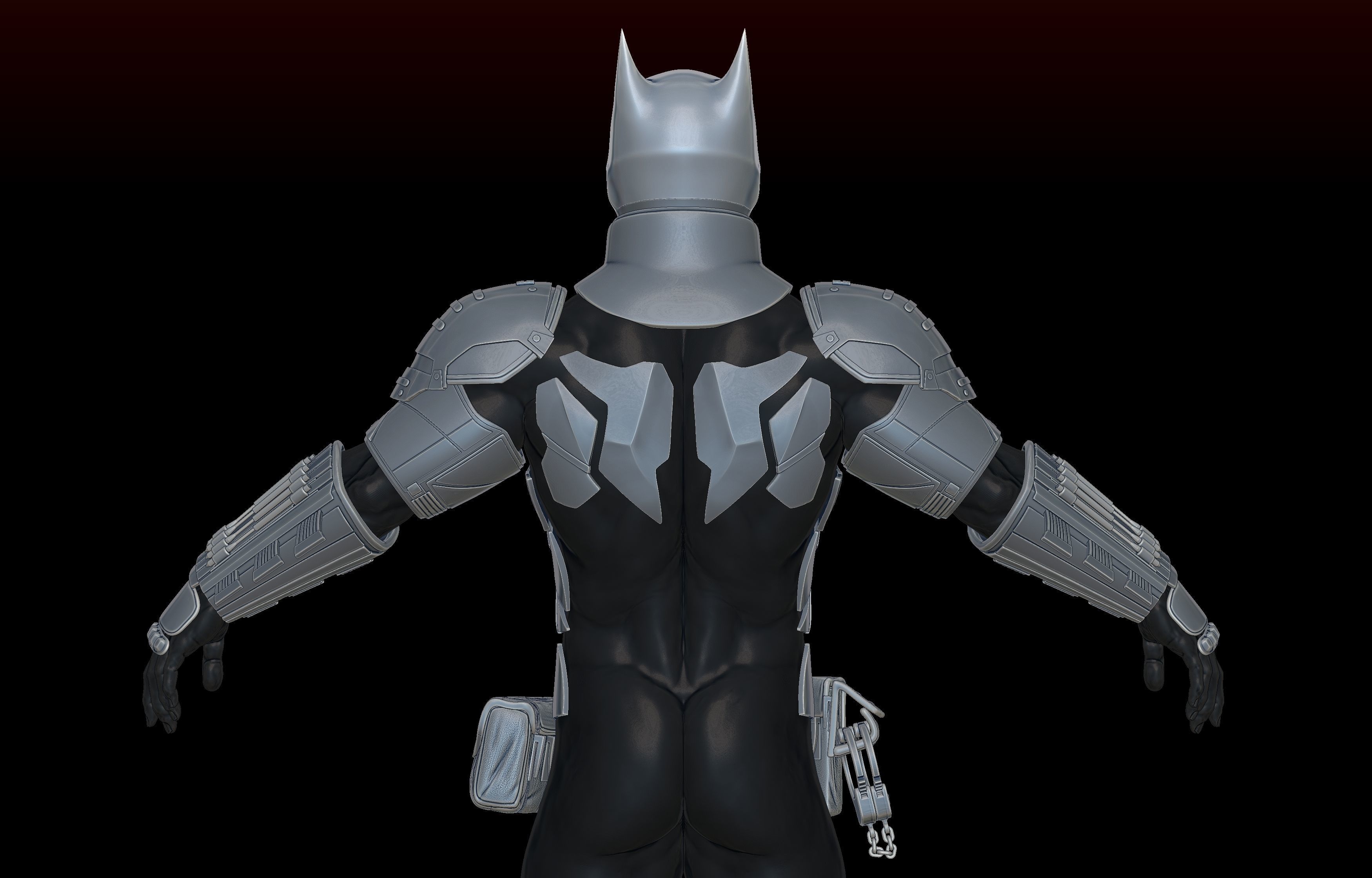The Batman 2022 - Batsuit - Robert Pattinson -  3D print model_16