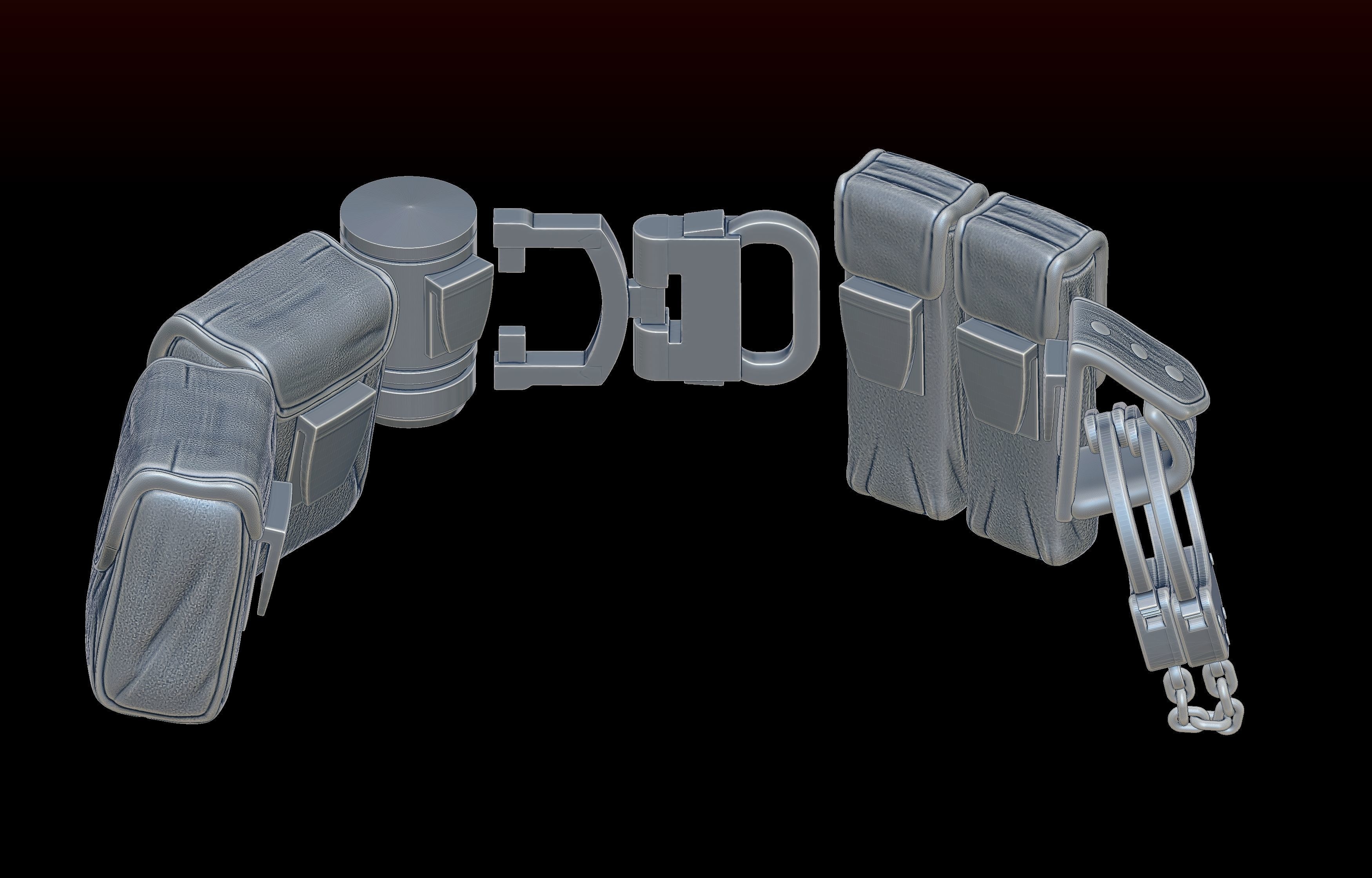 The Batman 2022 - Batsuit - Robert Pattinson -  3D print model_44