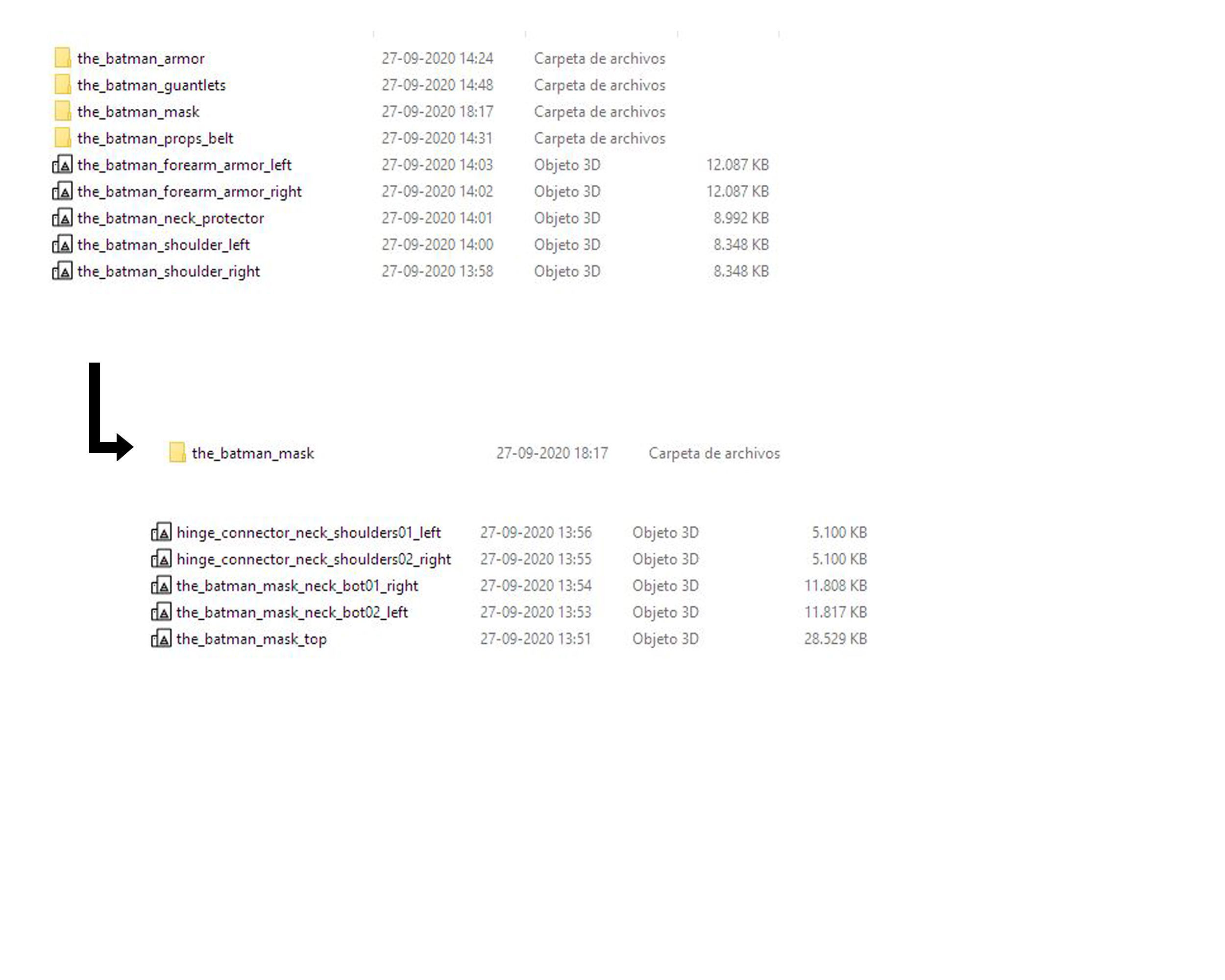 The Batman 2022 - Batsuit - Robert Pattinson -  3D print model_46
