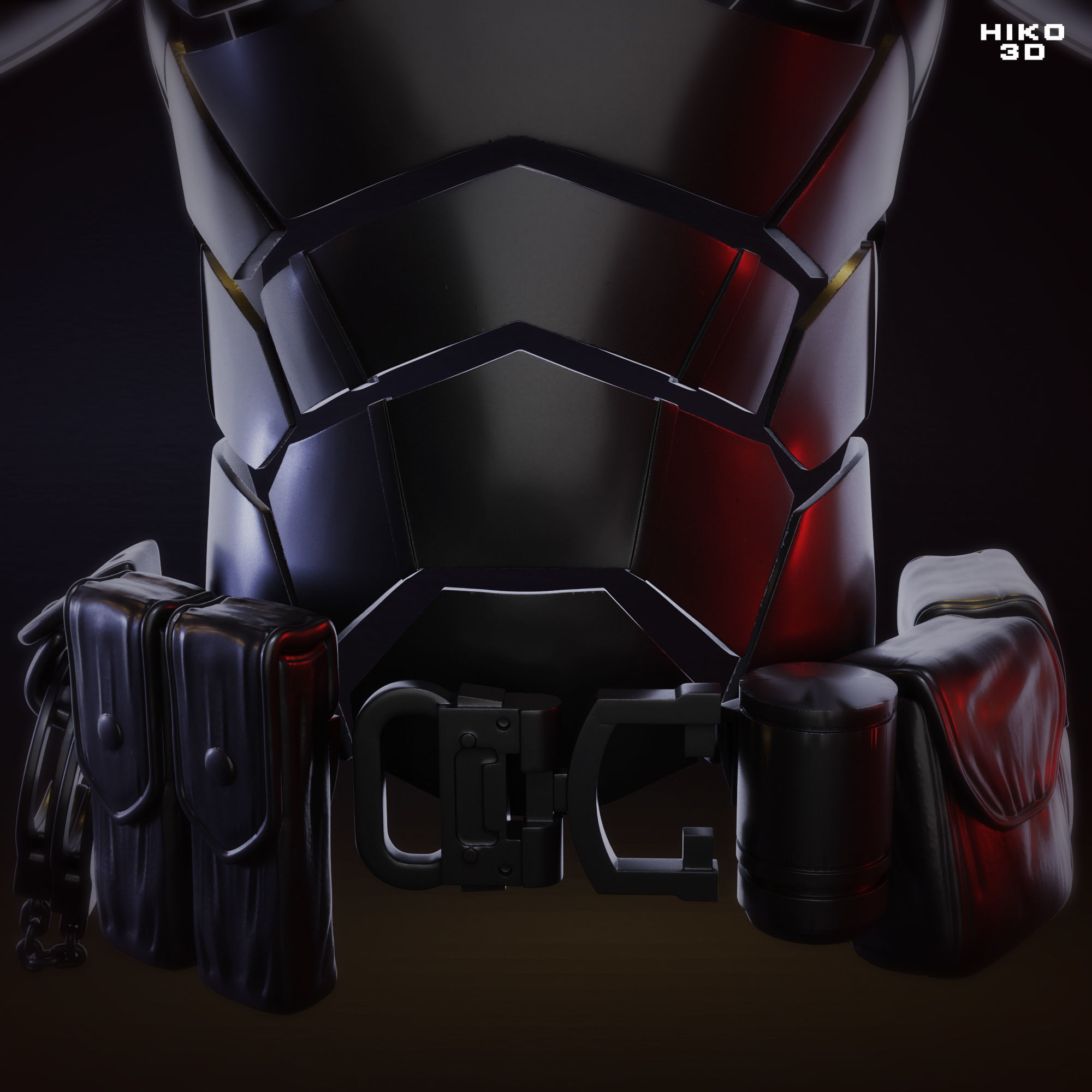 The Batman 2022 - Batsuit - Robert Pattinson -  3D print model_14