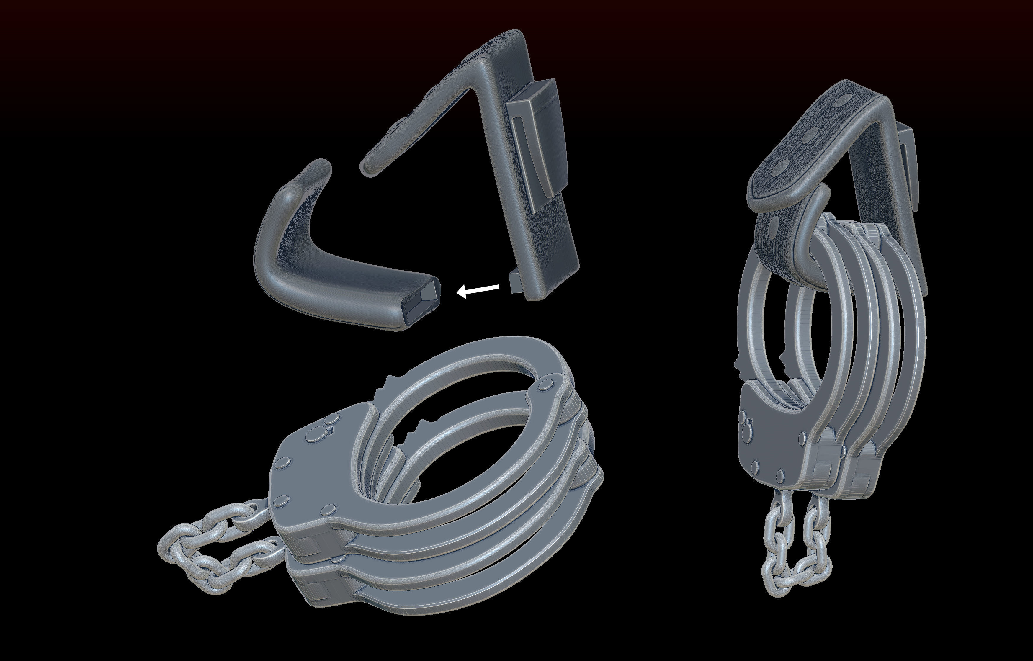 The Batman 2022 - Batsuit - Robert Pattinson -  3D print model_45