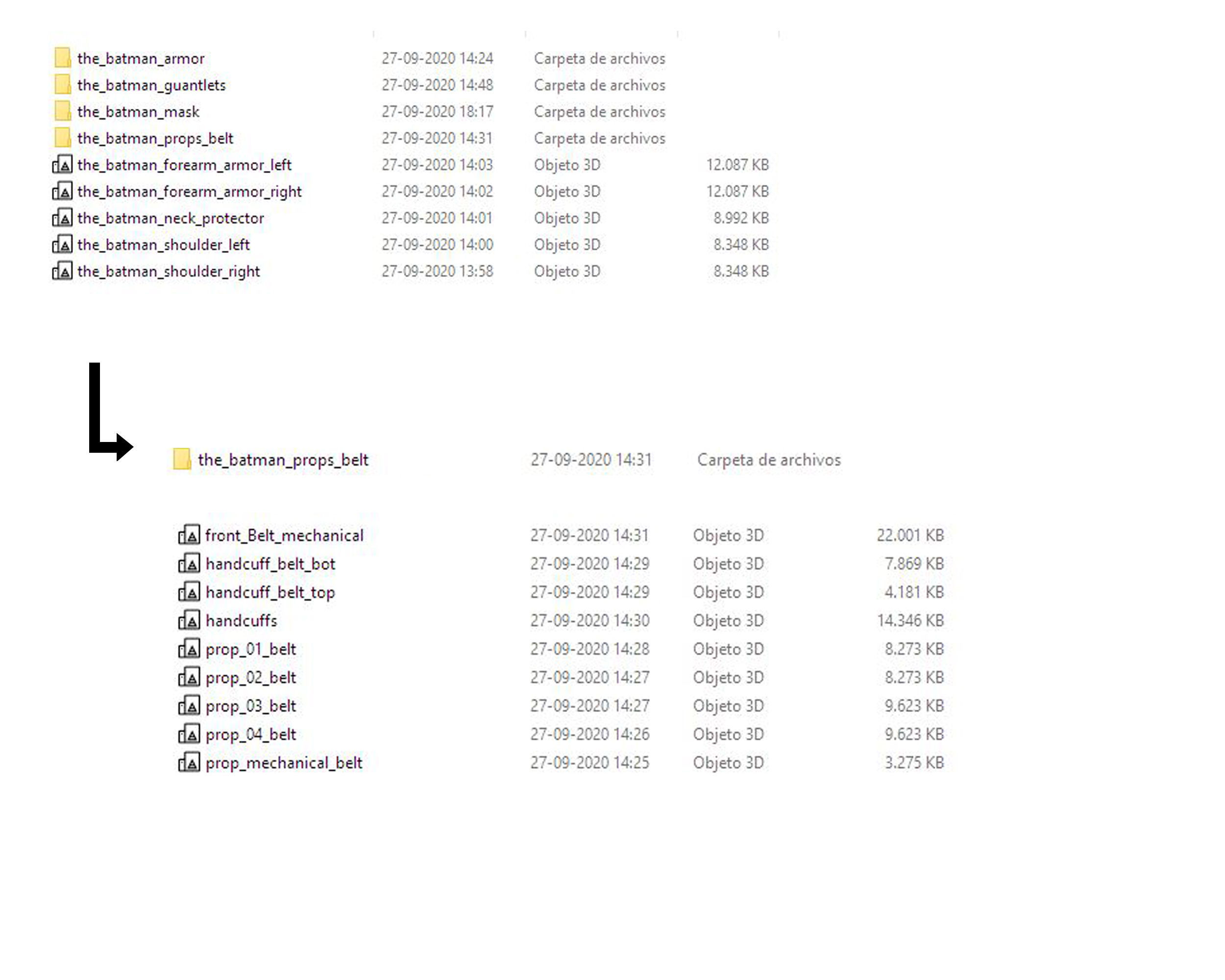 The Batman 2022 - Batsuit - Robert Pattinson -  3D print model_47