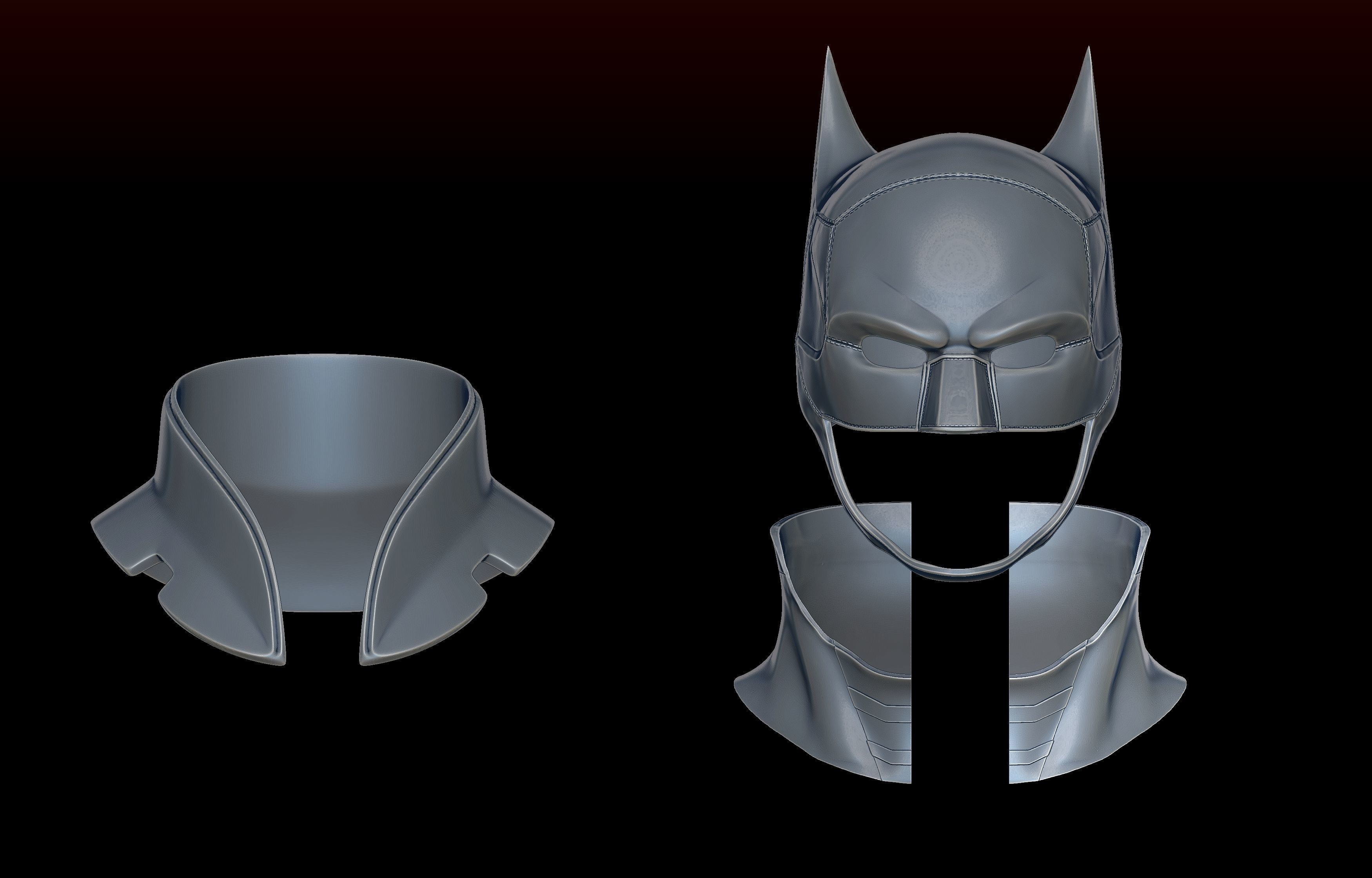 The Batman 2022 - Batsuit - Robert Pattinson -  3D print model_24
