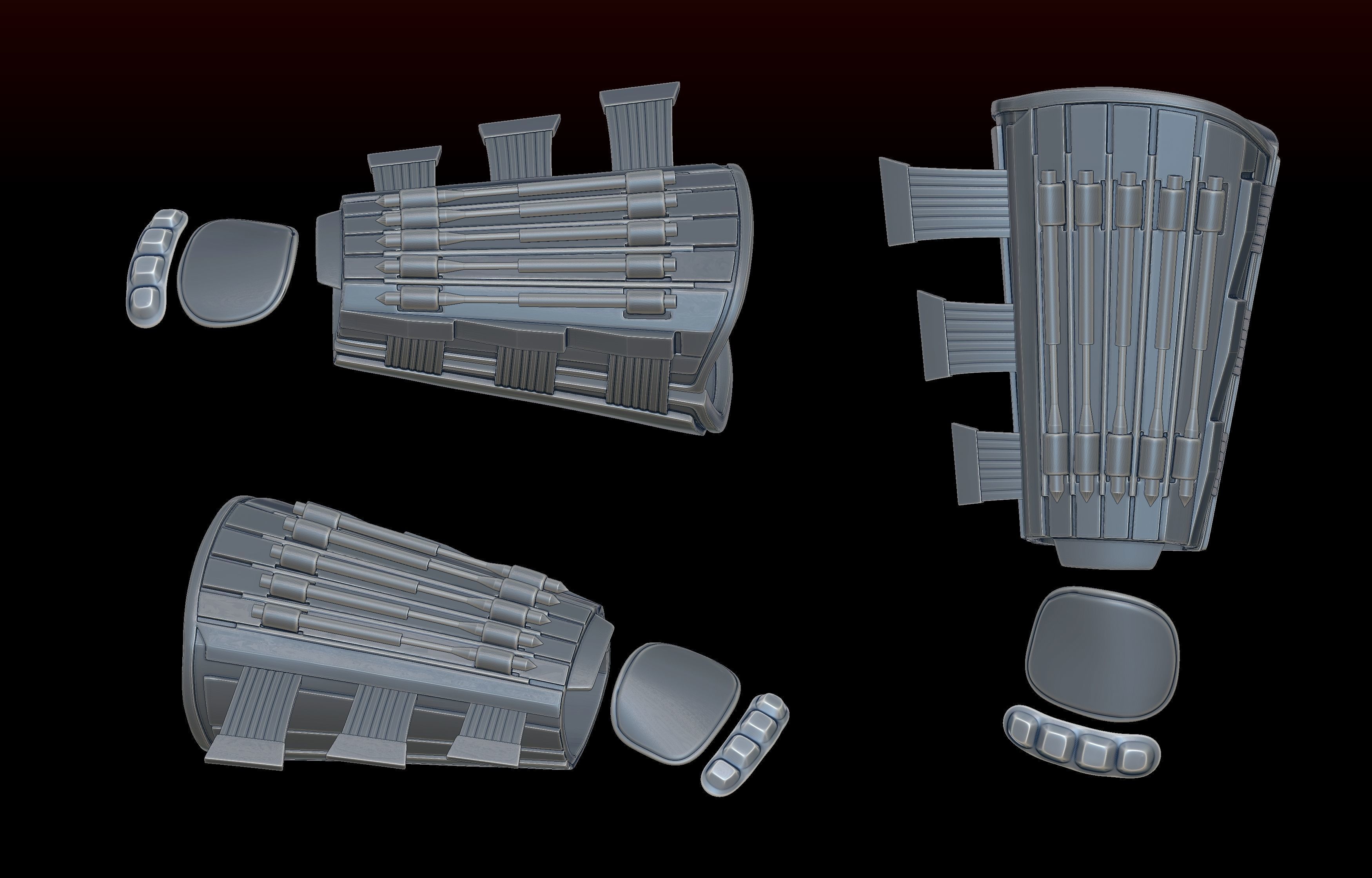 The Batman 2022 - Batsuit - Robert Pattinson -  3D print model_36