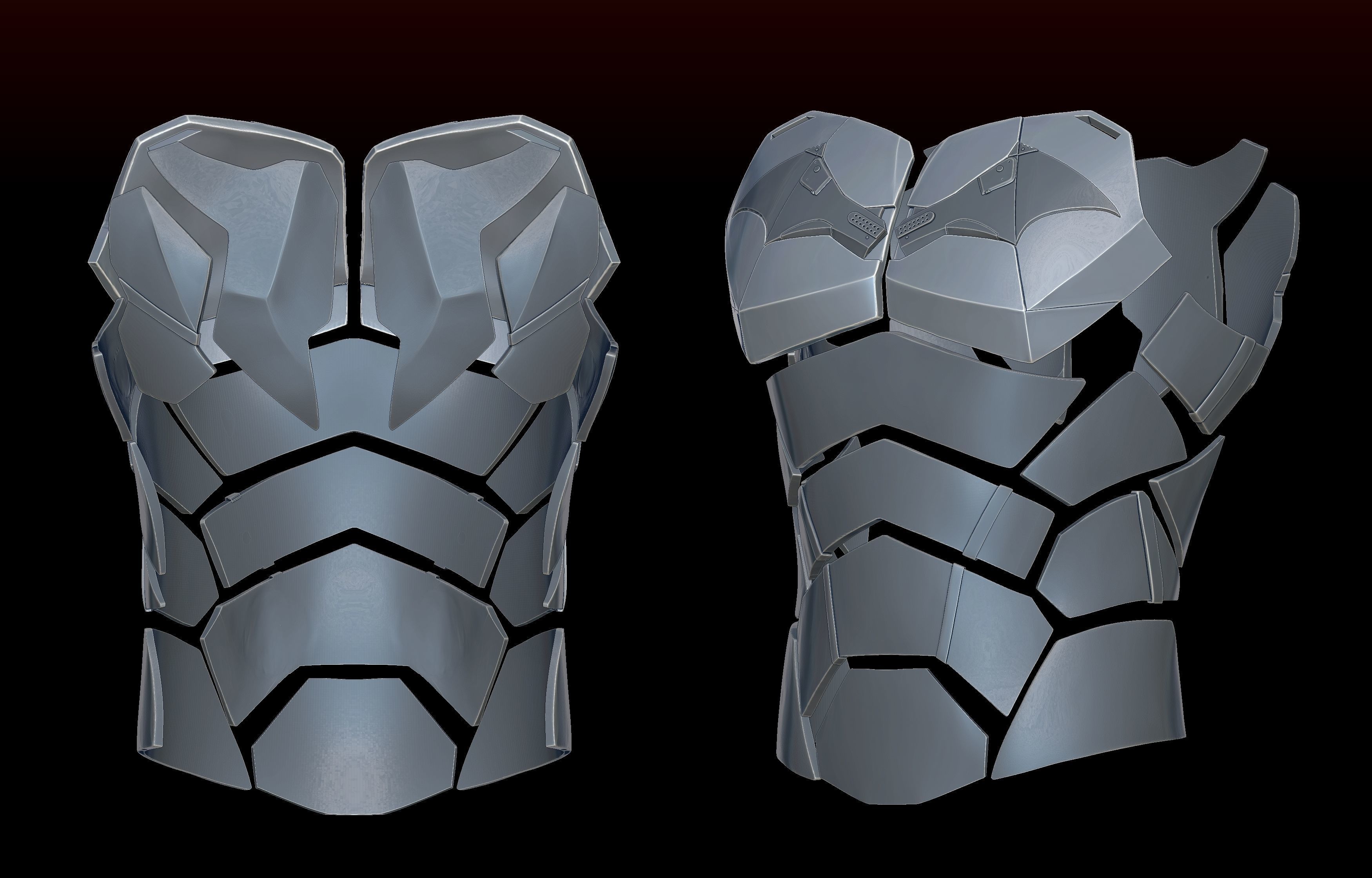 The Batman 2022 - Batsuit - Robert Pattinson -  3D print model_25