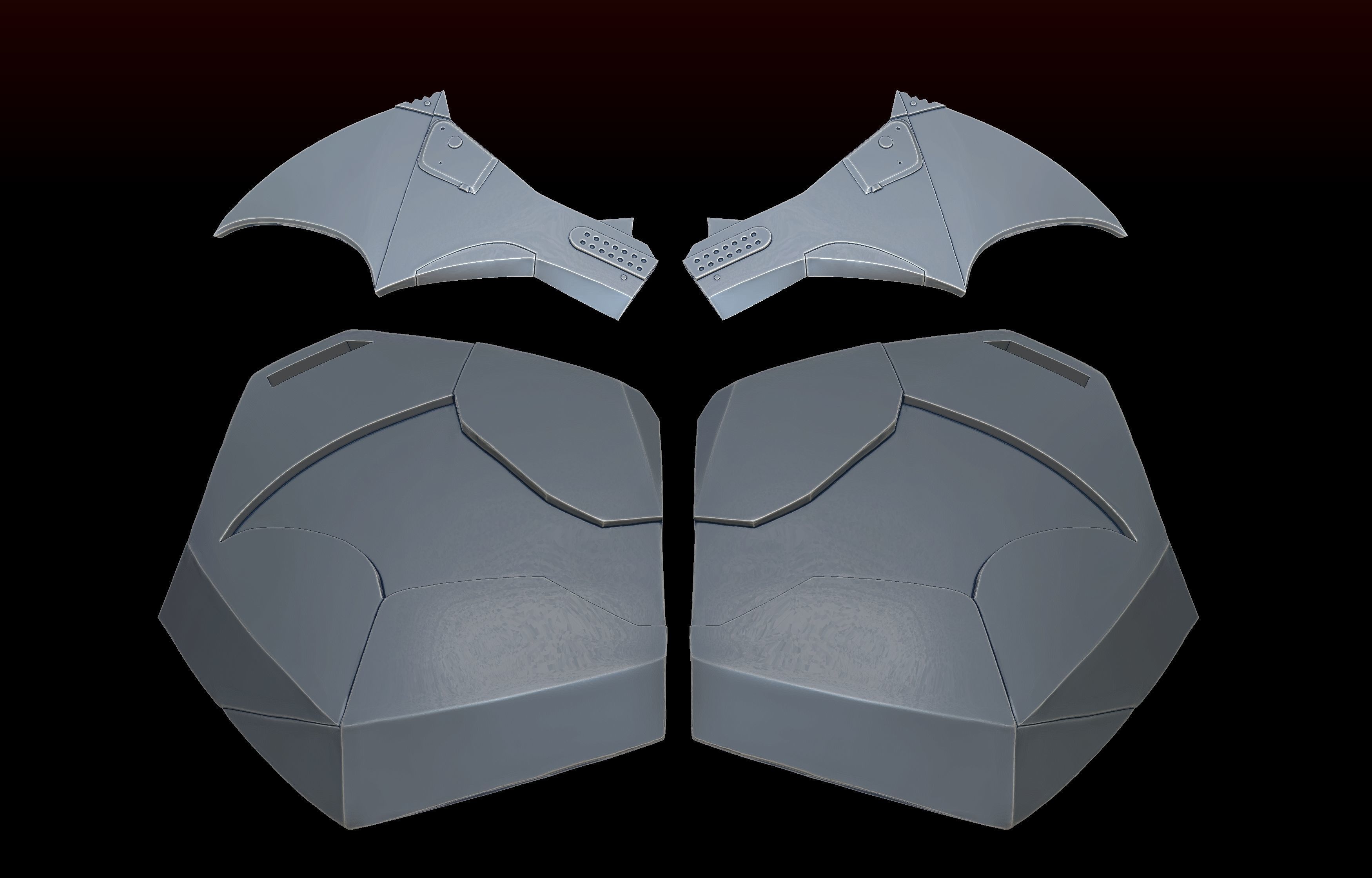 The Batman 2022 - Batsuit - Robert Pattinson -  3D print model_27