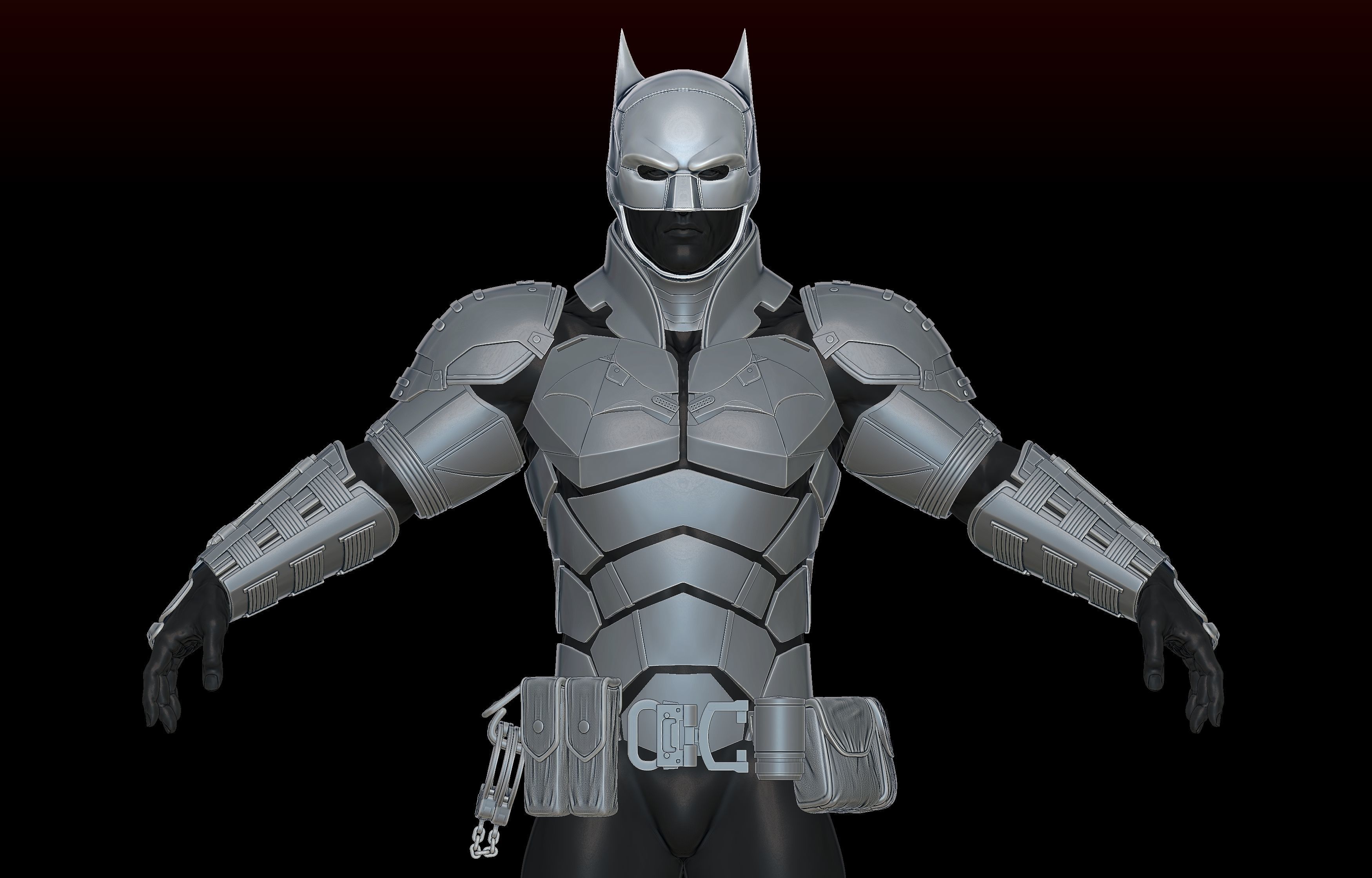 The Batman 2022 - Batsuit - Robert Pattinson -  3D print model_15