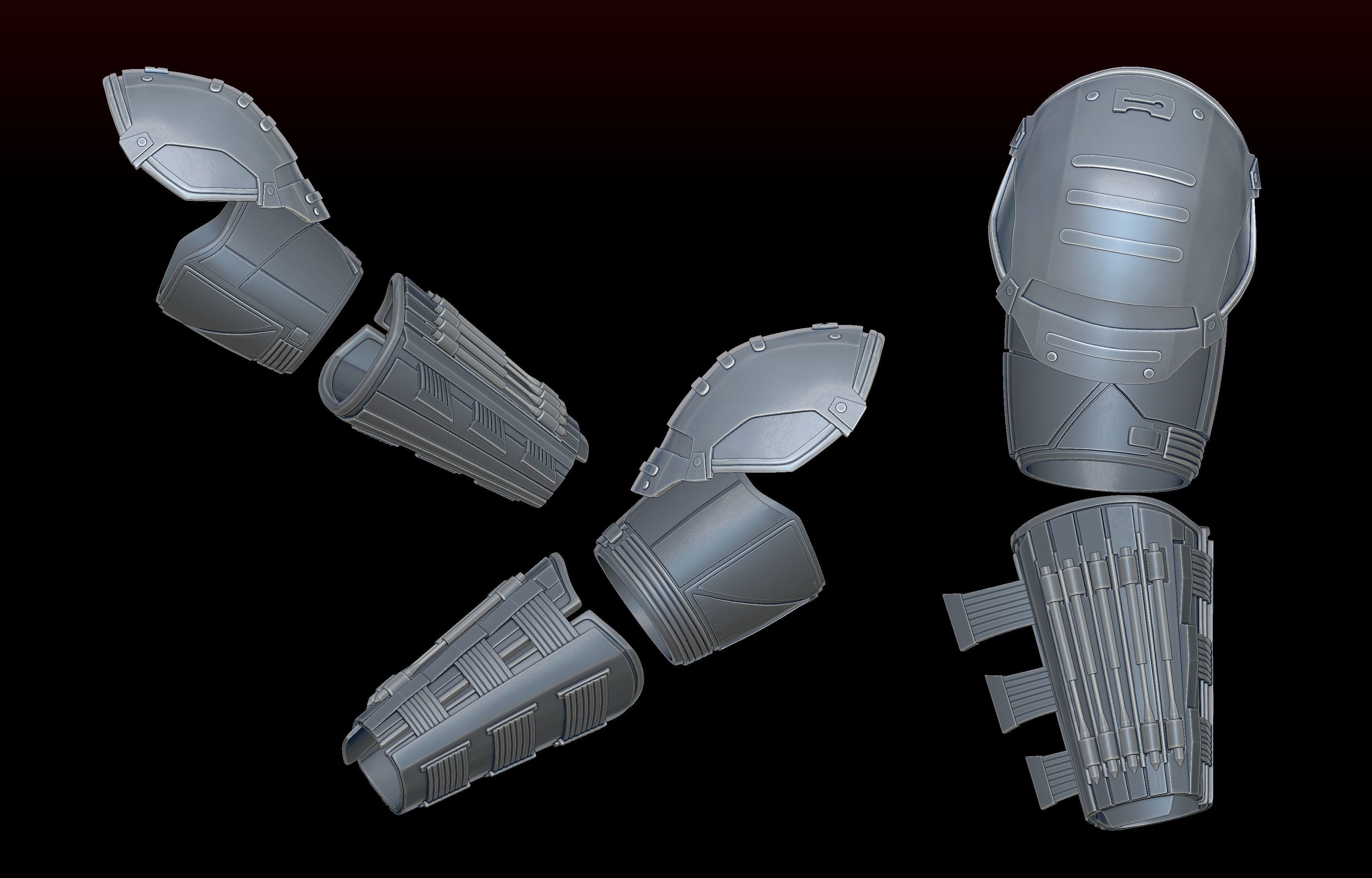 The Batman 2022 - Batsuit - Robert Pattinson -  3D print model_42