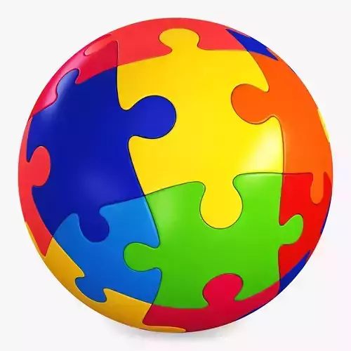 Colored Sphere Puzzle v 2