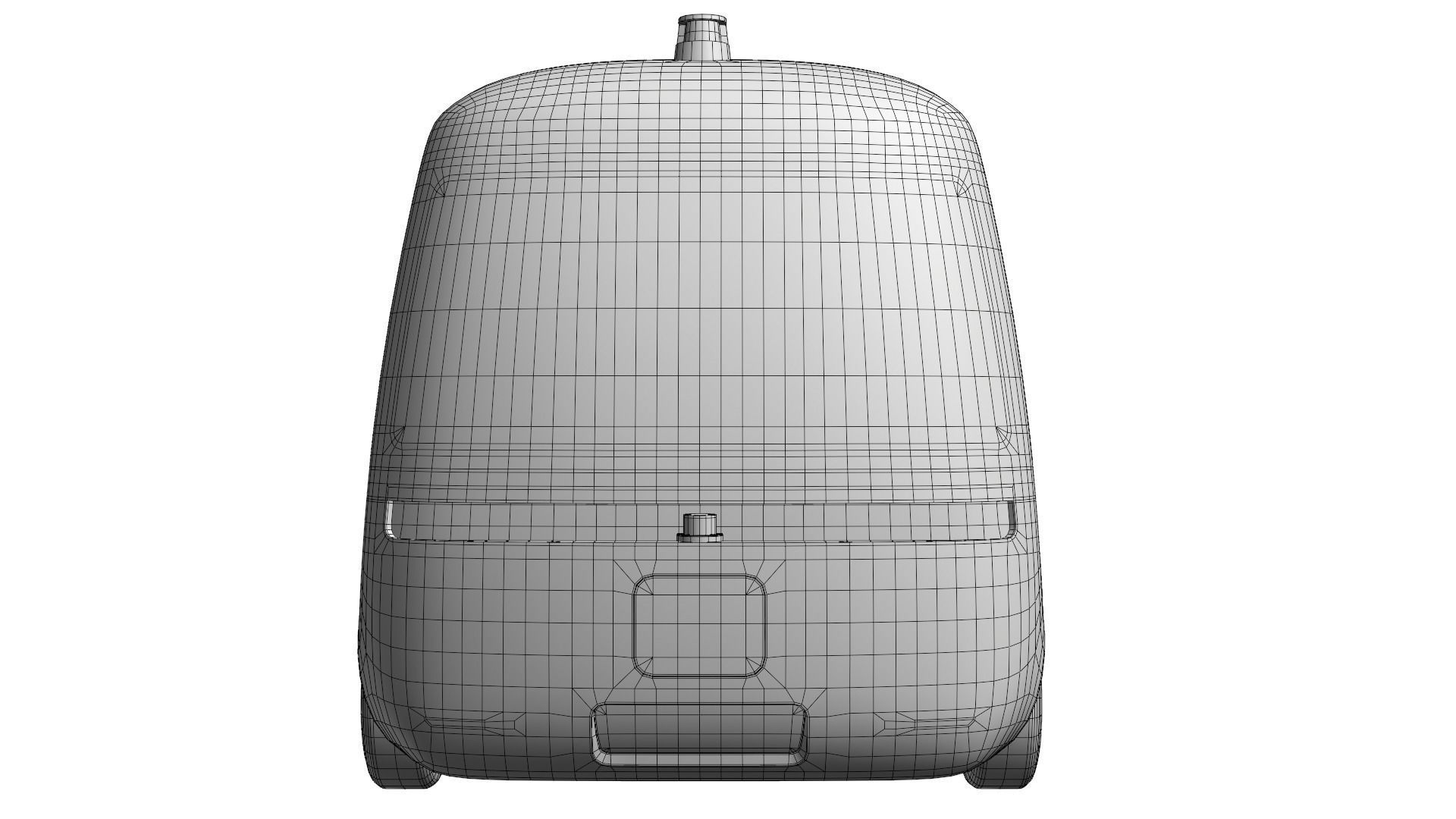 Muji Gacha autonomous minibus 3D model_8