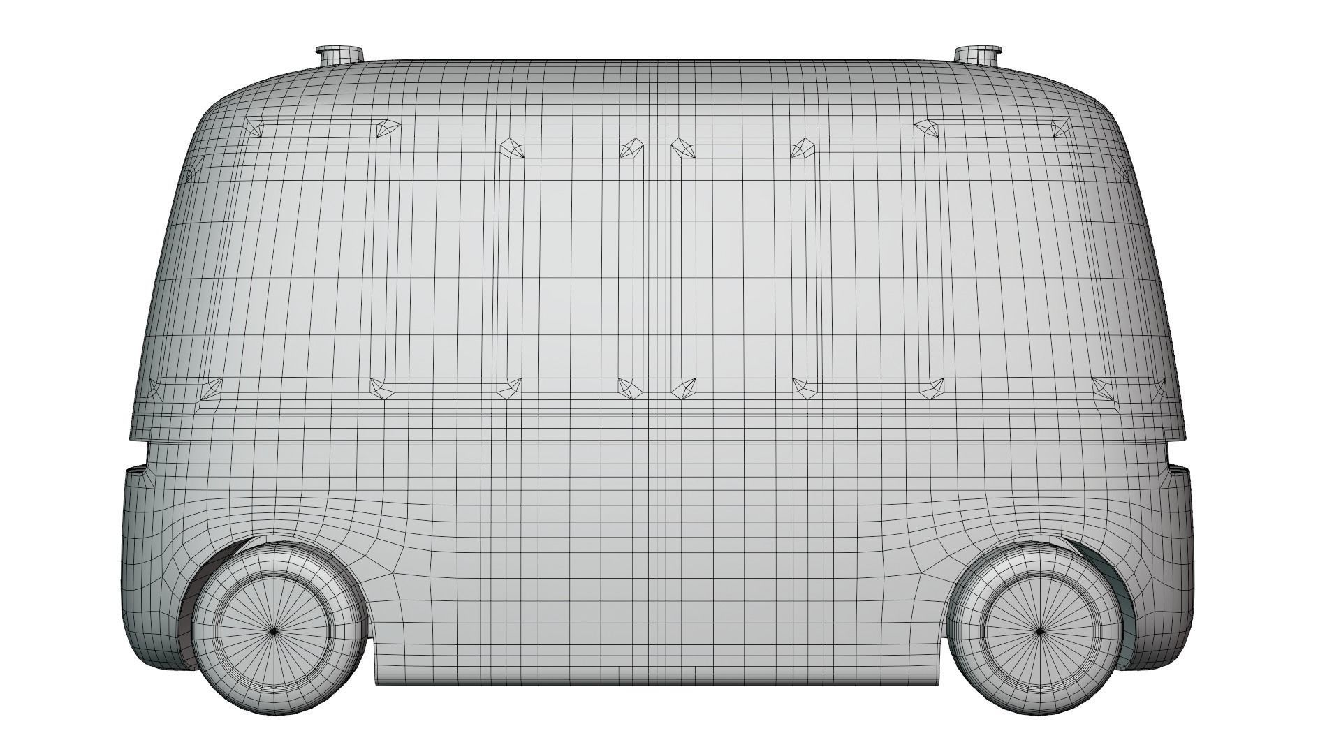 Muji Gacha autonomous minibus 3D model_10