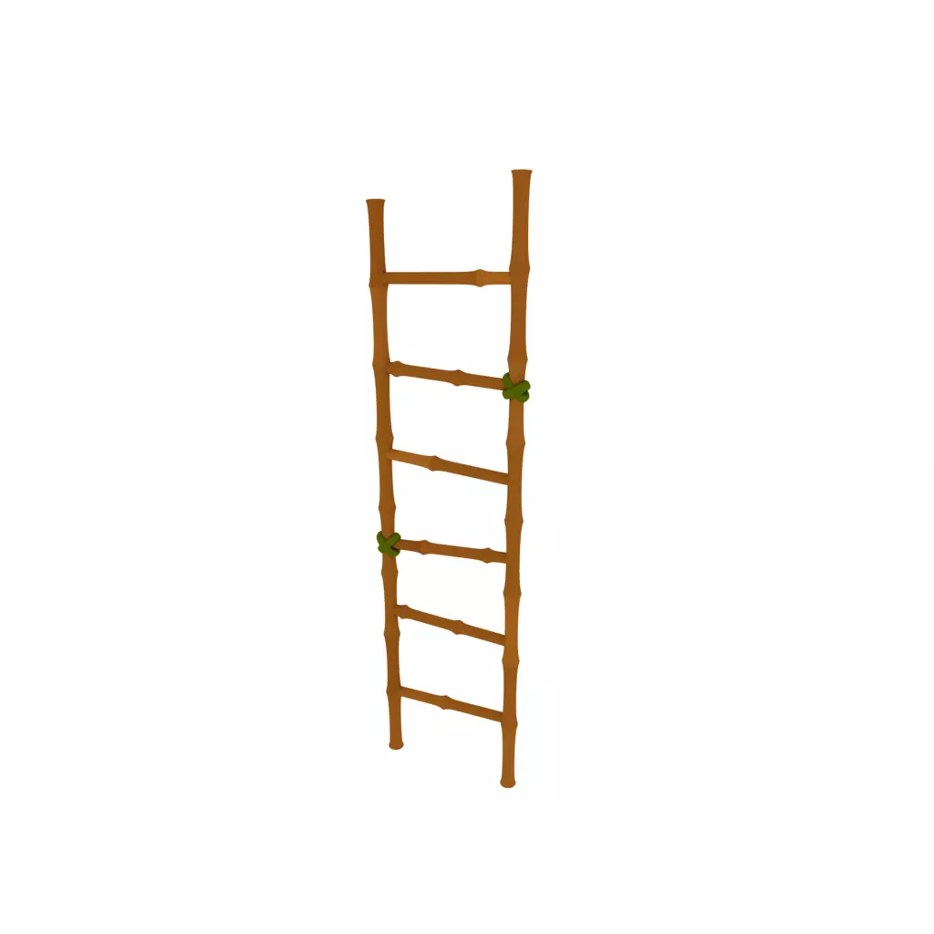 Bambu ladder 3D model