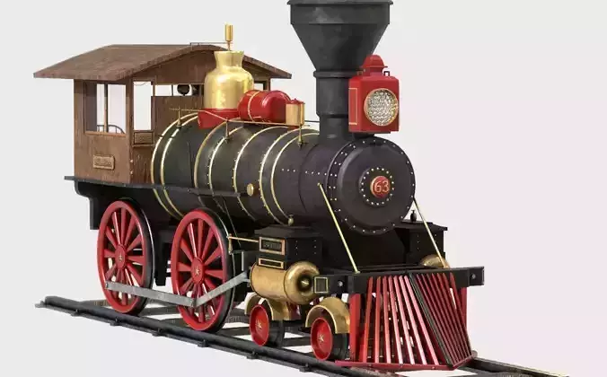 LOCOMOTIVE old fashioned steam