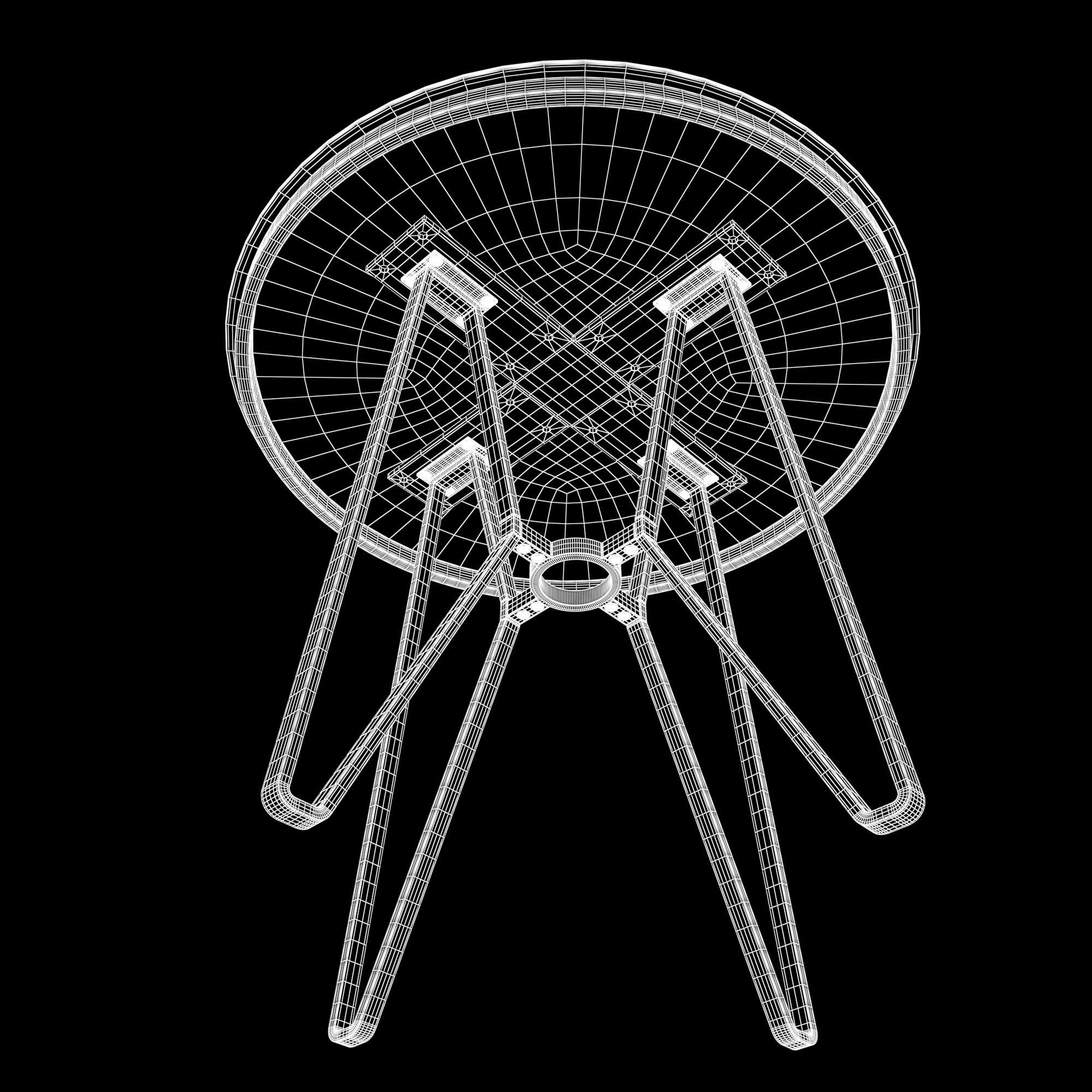 Round Table  3D model_10