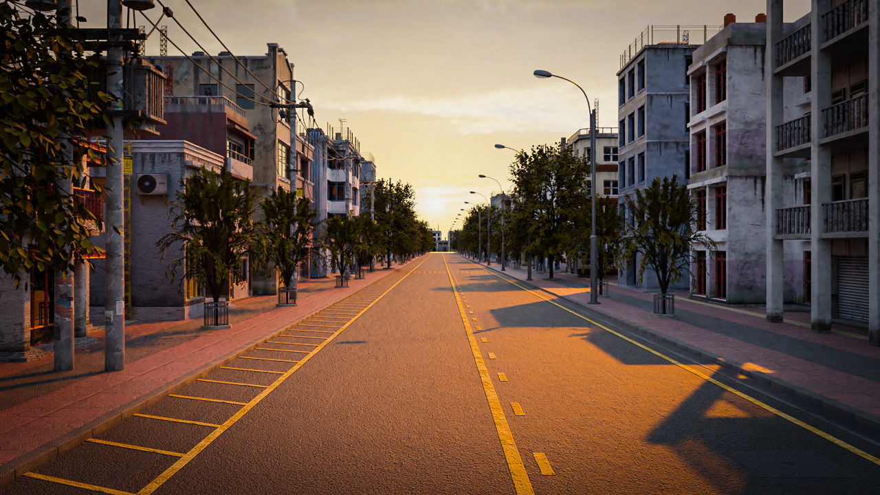 BUILDING URBAN AREA HONGKONG JAPAN CHINA ASIAN PACK 3D Model Collection_23