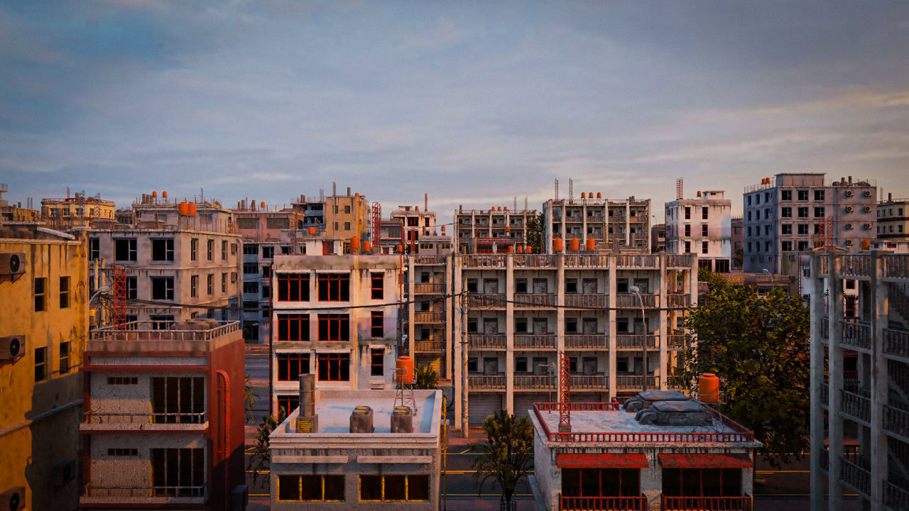 BUILDING URBAN AREA HONGKONG JAPAN CHINA ASIAN PACK 3D Model Collection_21