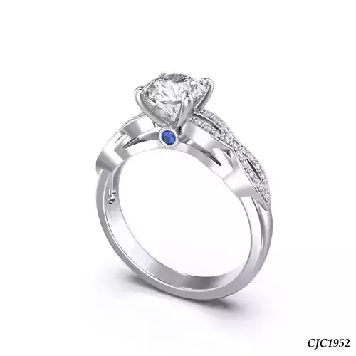 CJC1952 Ladies womans womens diamond ruby emerald Rings