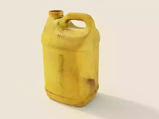 Dirty Container - Plastic Bottle 3D model